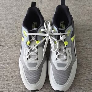 Puma Mirage Tech Neon Yellow And Grey Sz 9.5